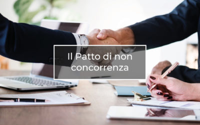 Il Patto di non concorrenza