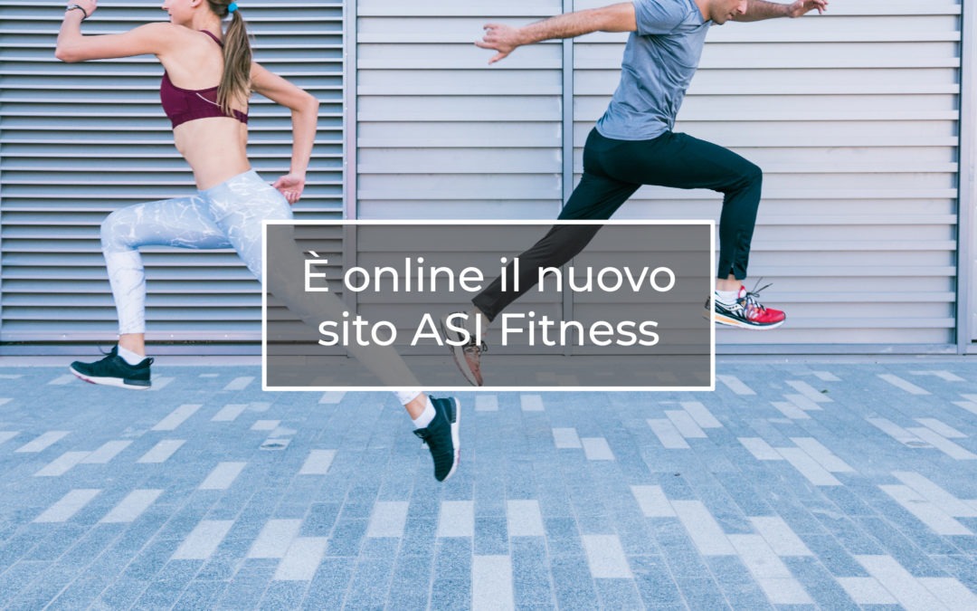 È online il nuovo sito ASI Fitness